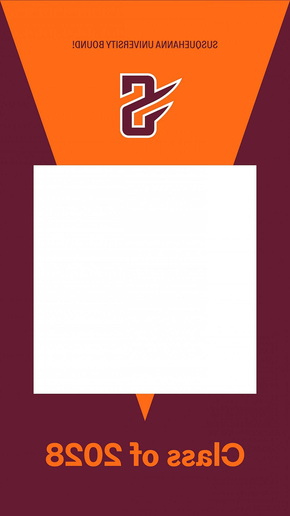 Susquehanna Class of 2027 Instagram Story Frame Maroon